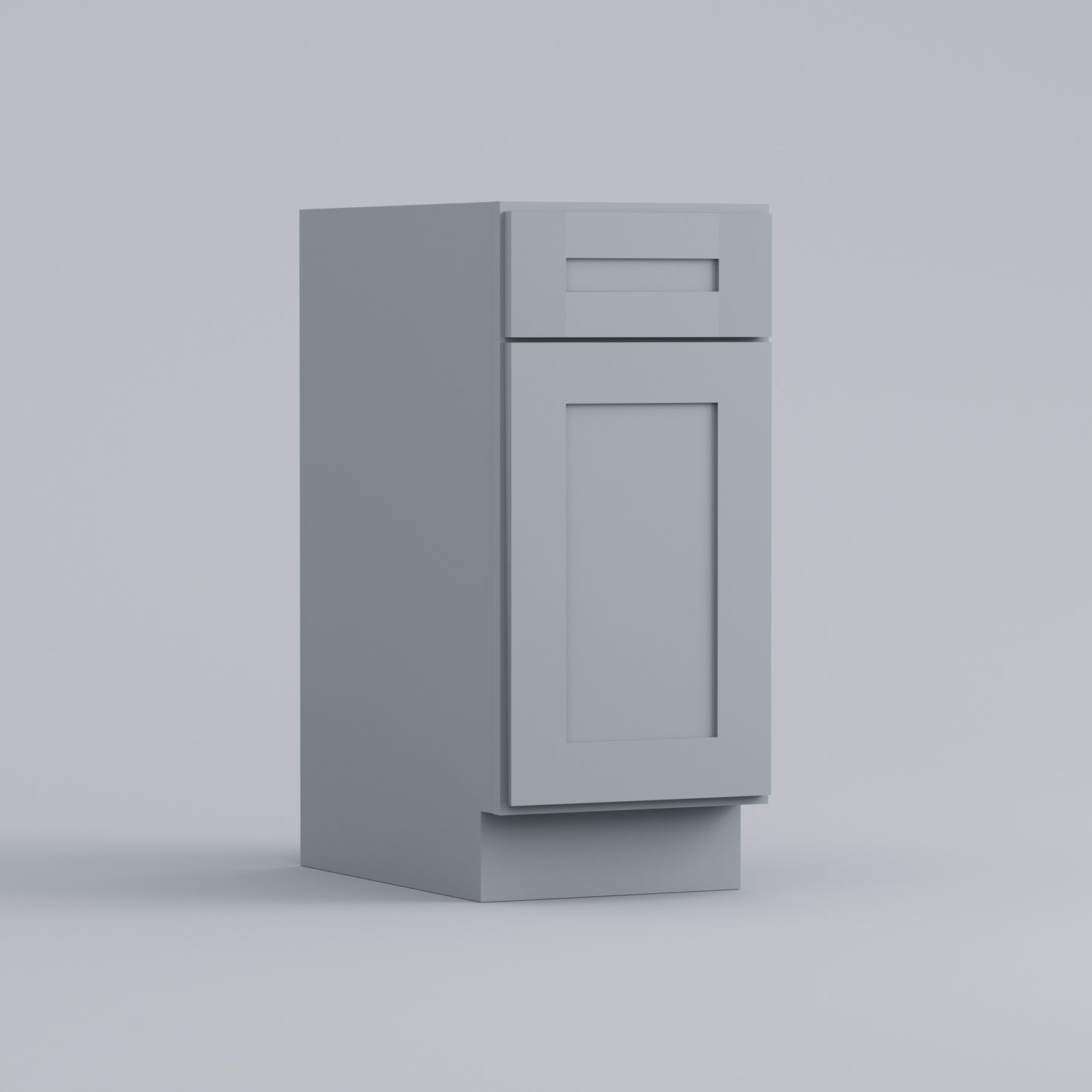 shaker base cabinet 18 grey