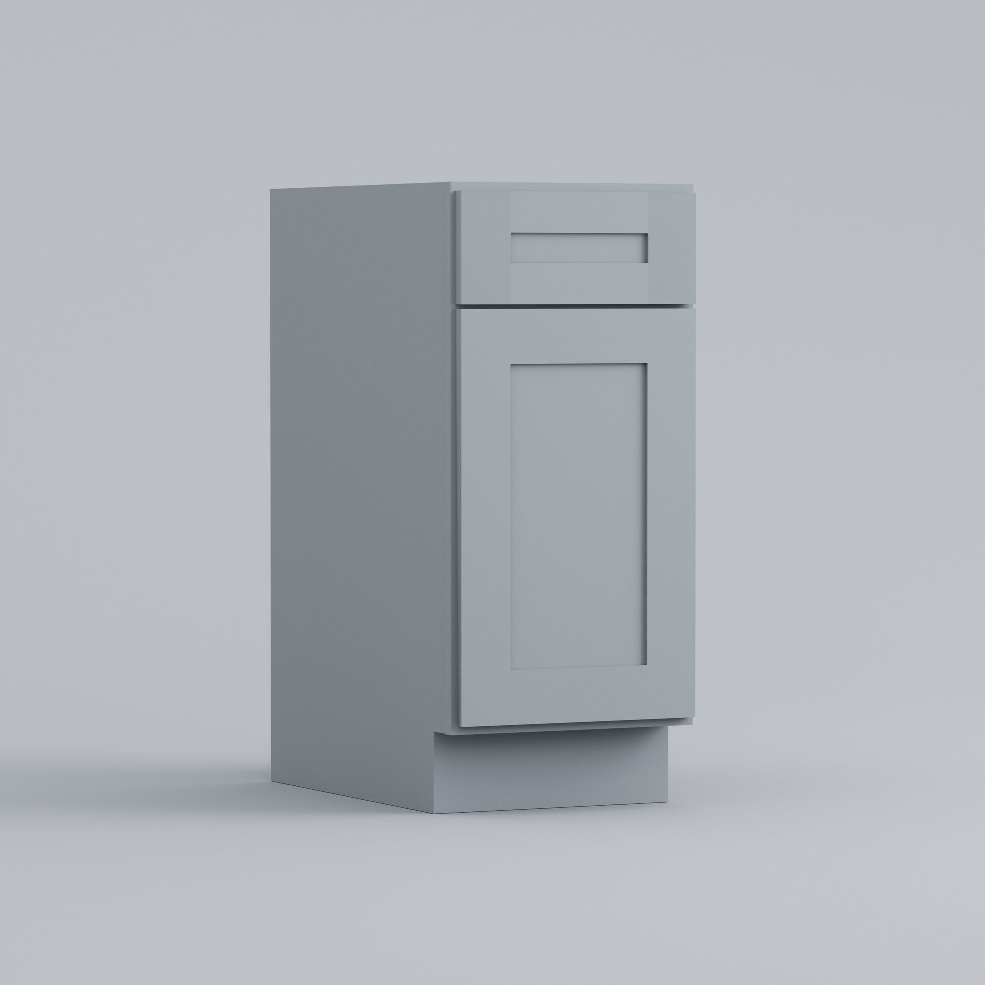 shaker base cabinet 18 grey