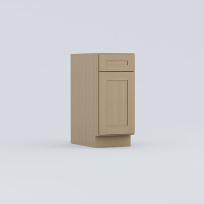 shaker base cabinet 18 natural wood