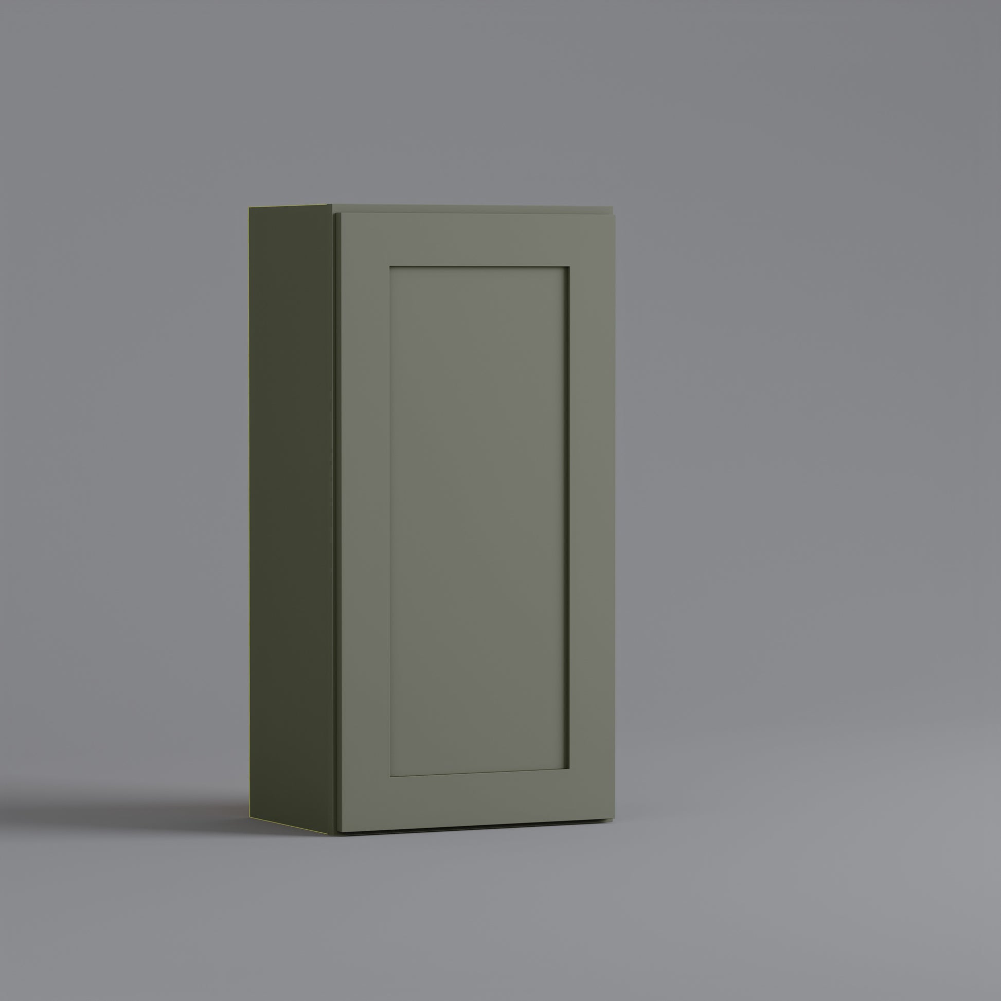 shaker wall cabinet 1830 sage green