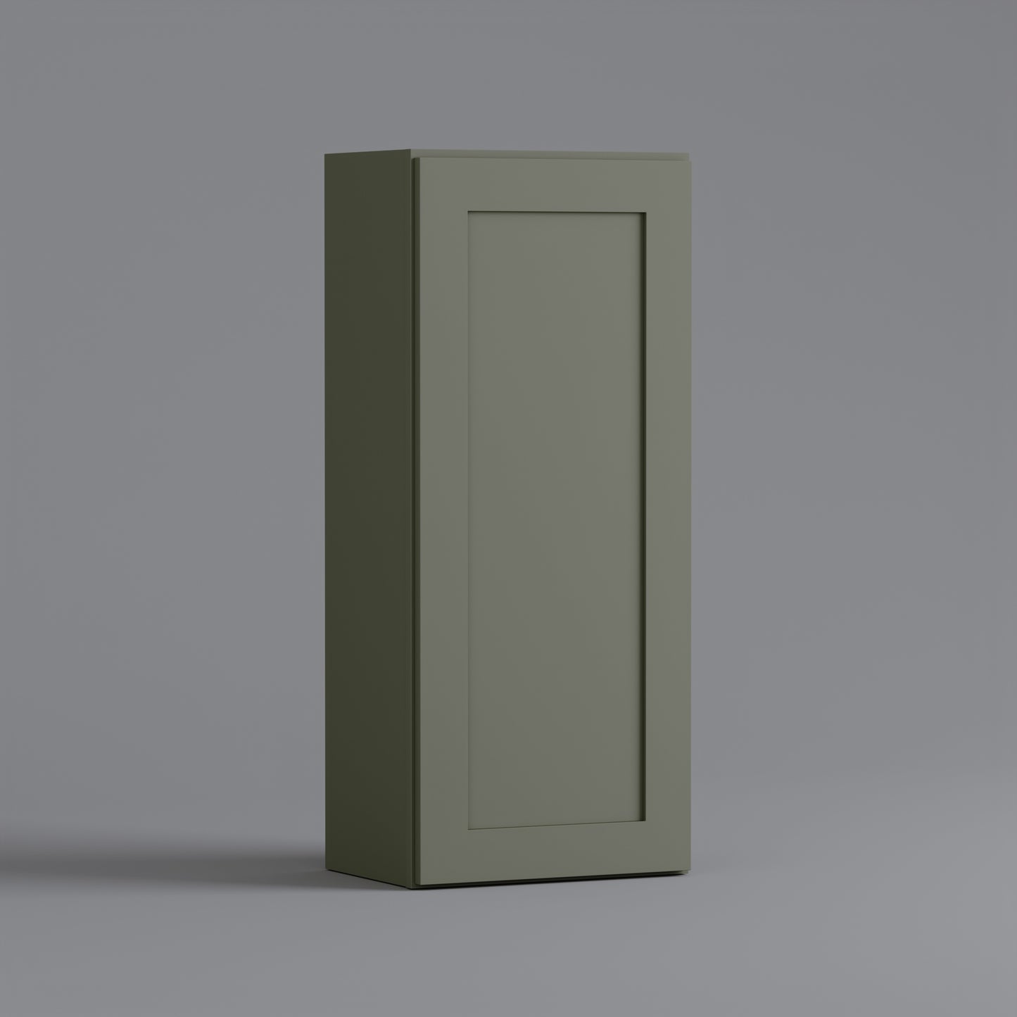 shaker wall  cabinet 1842 sage green