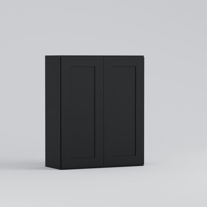 shaker wall cabinet 3030 black