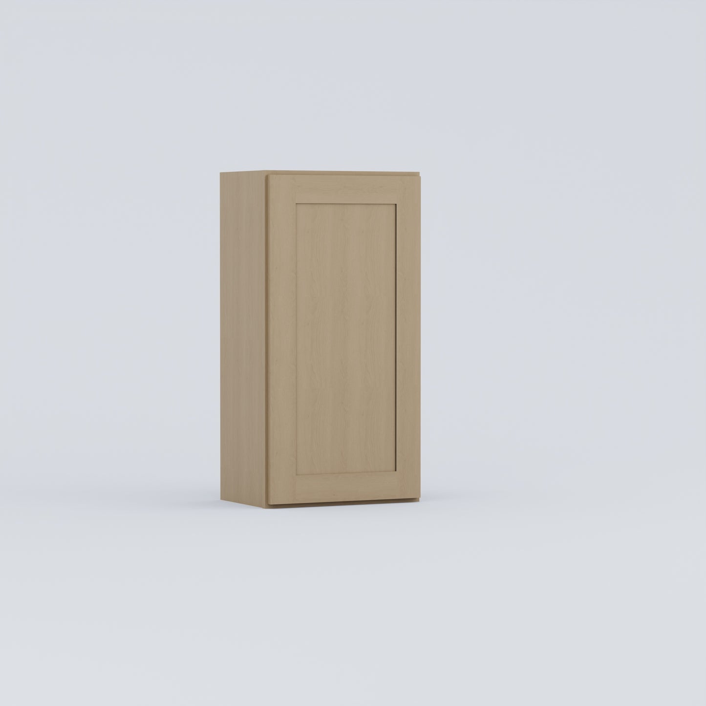 shaker wall cabinet 3036 natural wood