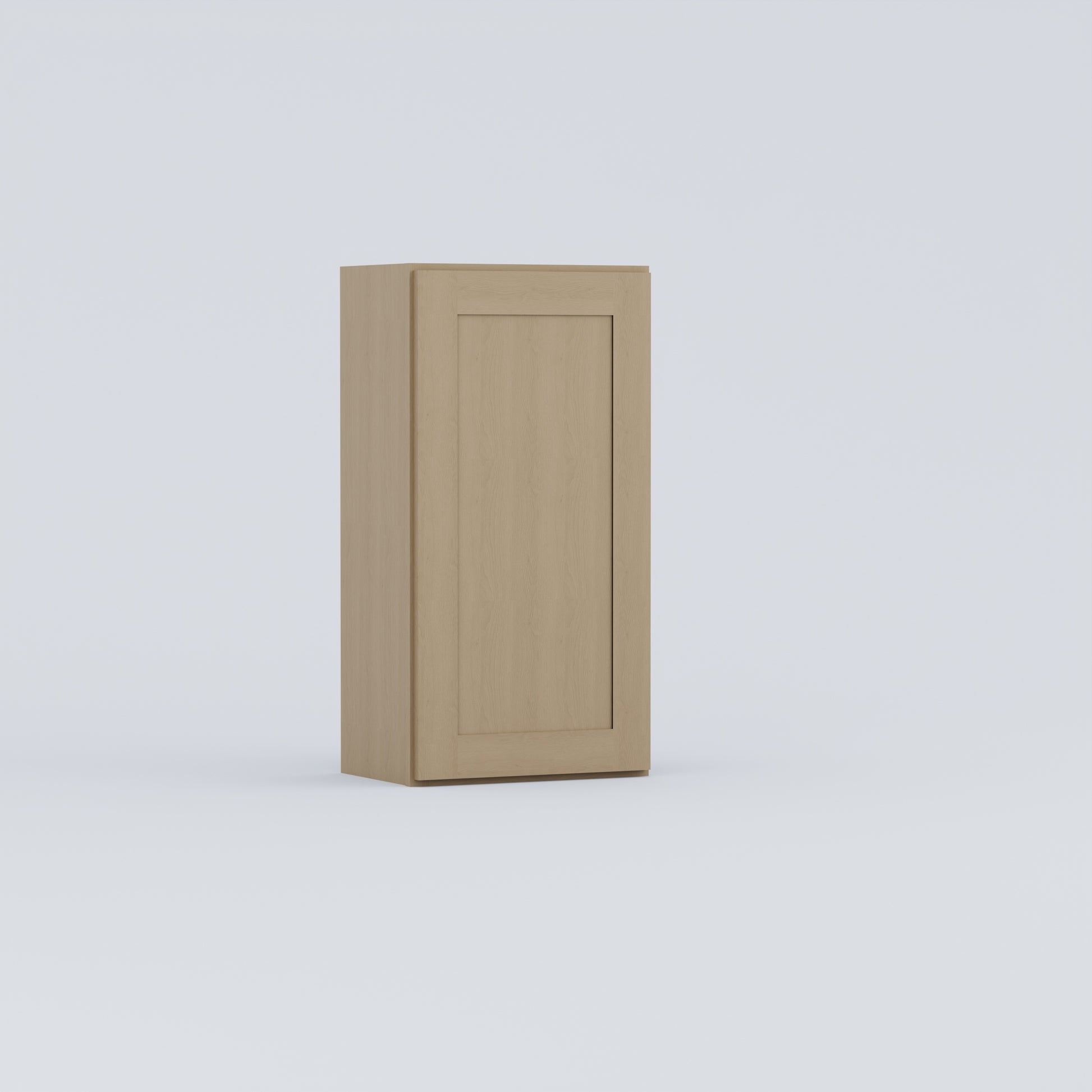 shaker wall cabinet 3036 natural wood