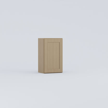 shaker wall cabinet natural wood 1830 