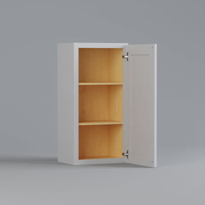 shaker wall cabinet  white 1842 open