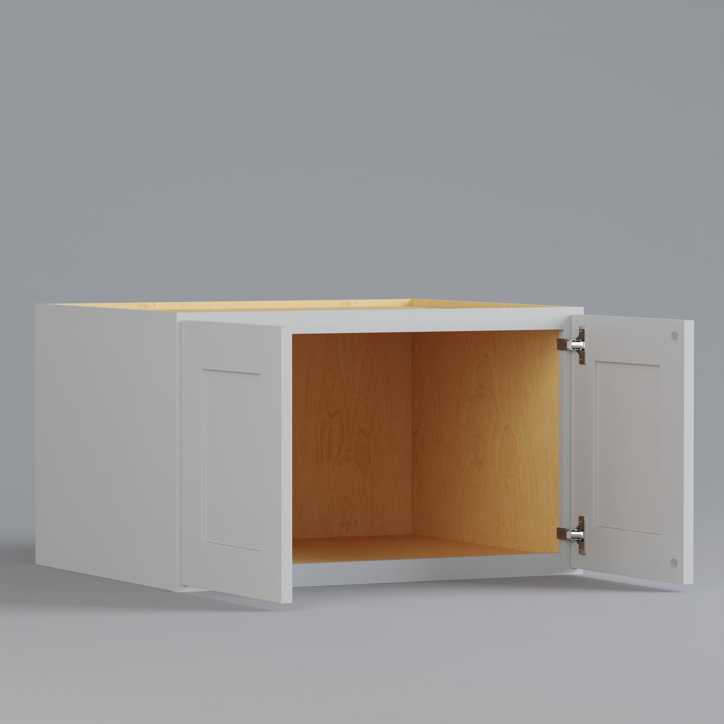 shaker wall cabinet white 3018