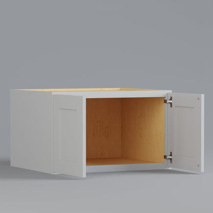 shaker wall cabinet white 3018