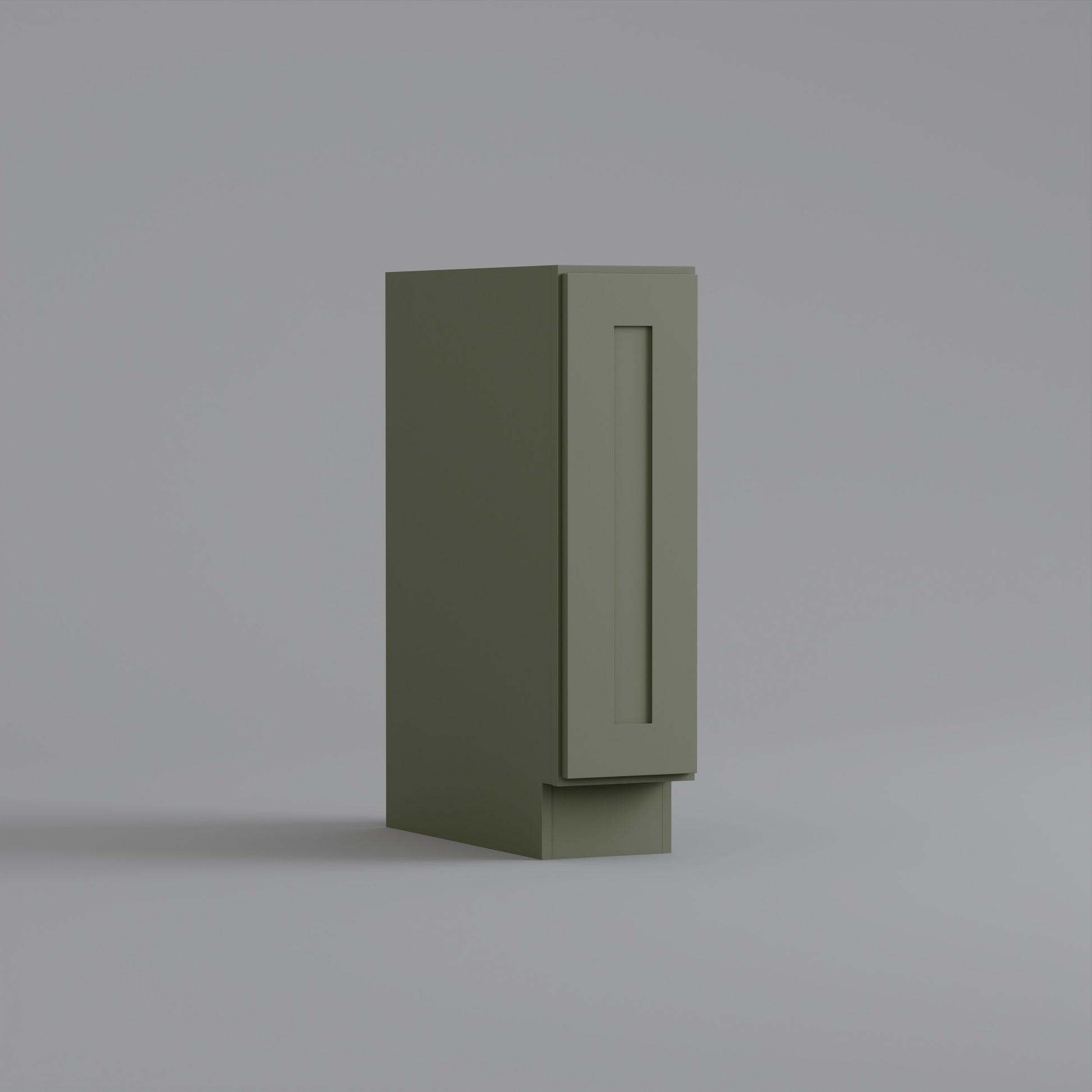 spice rack pull drawer shaker cabinet sage green