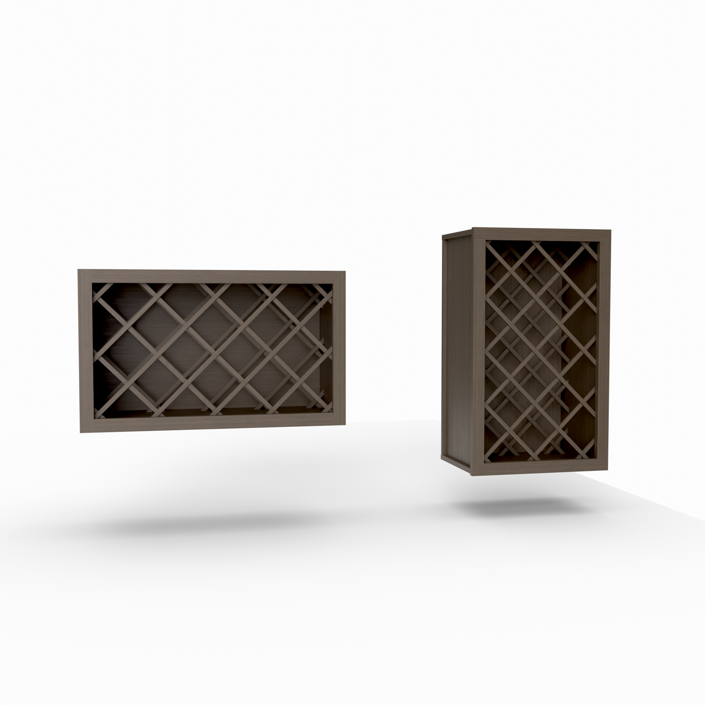 wine rack cabinet toasted oak