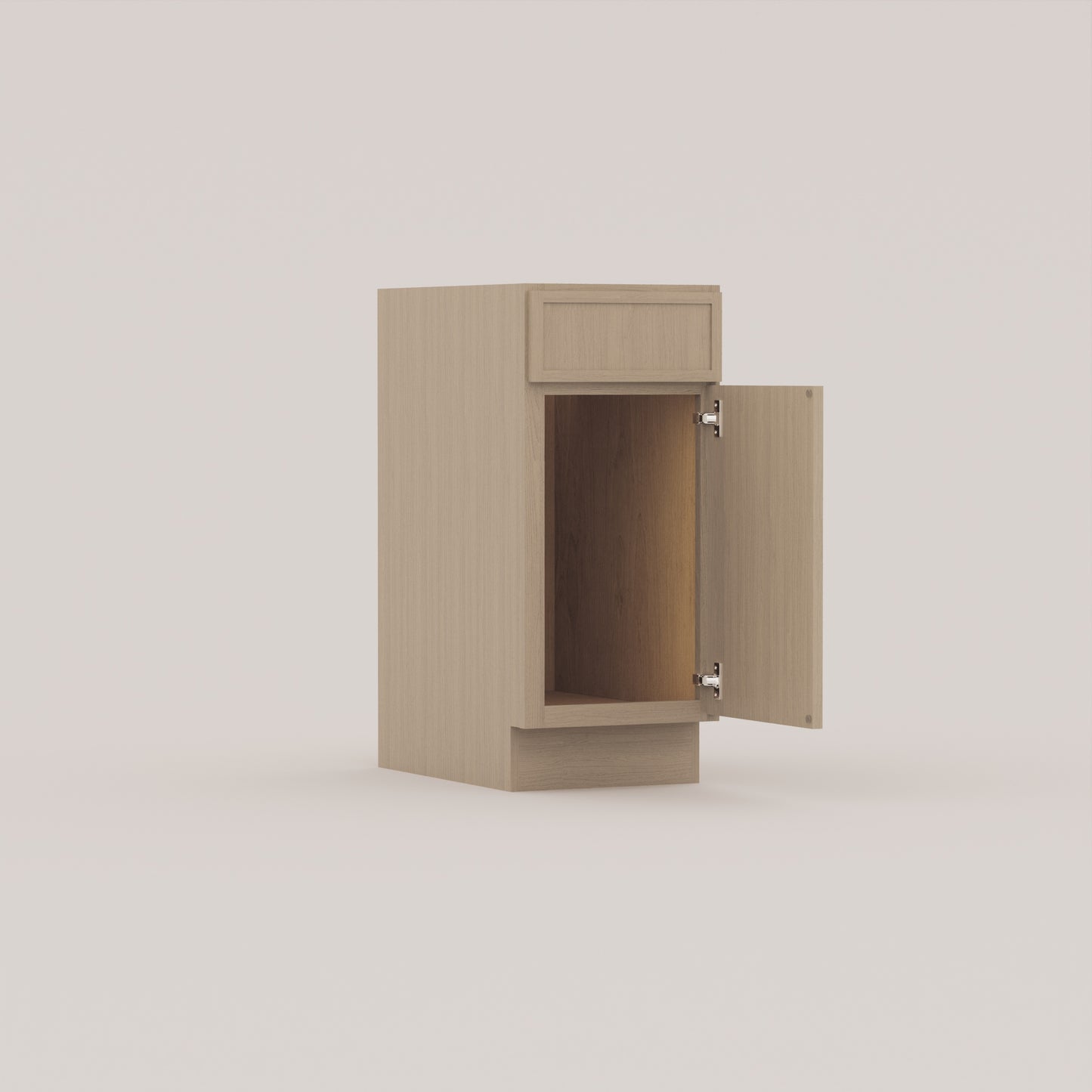 vanity sink base slim frame shaker cabinet rift cut white oak