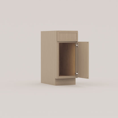 vanity sink base slim frame shaker cabinet rift cut white oak