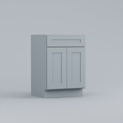 vanity sink shaker cabinet grey 24