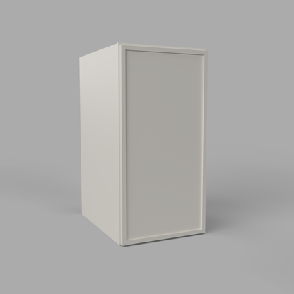 Slim Frame Shaker 36” H x 24” D Bridge / Over Fridge Wall Cabinet