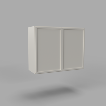 Slim Frame Shaker 24” H x 12” D Over Microwave Wall Cabinet