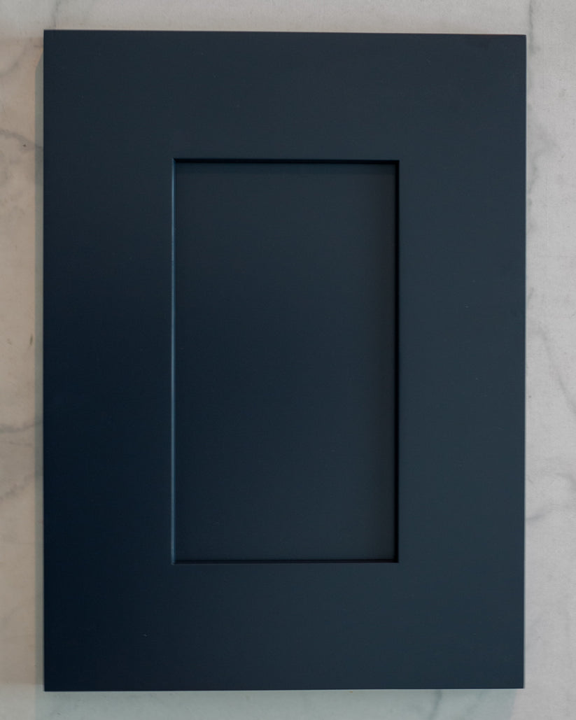 Blue Shaker Sample Door