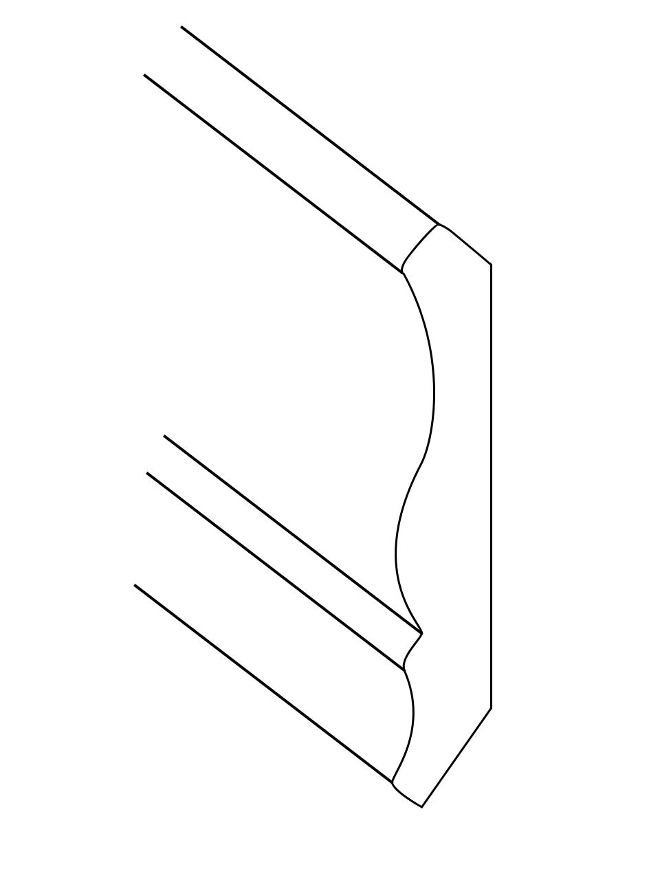 Large Decorative Crown Moulding Molding
