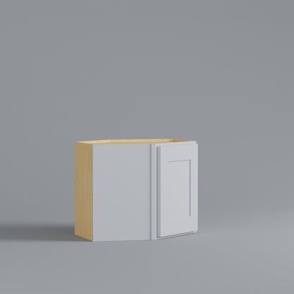 Shaker Diagonal Corner Wall Cabinet white 18
