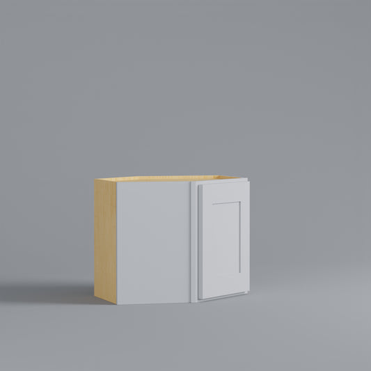 Shaker Diagonal Corner Wall Cabinet white 18