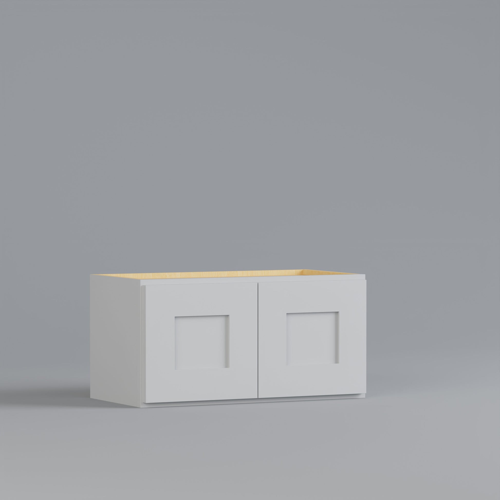 Shaker White wall cabinet 3012