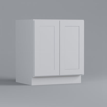 full height door vanity sink base shaker cabinet white 36