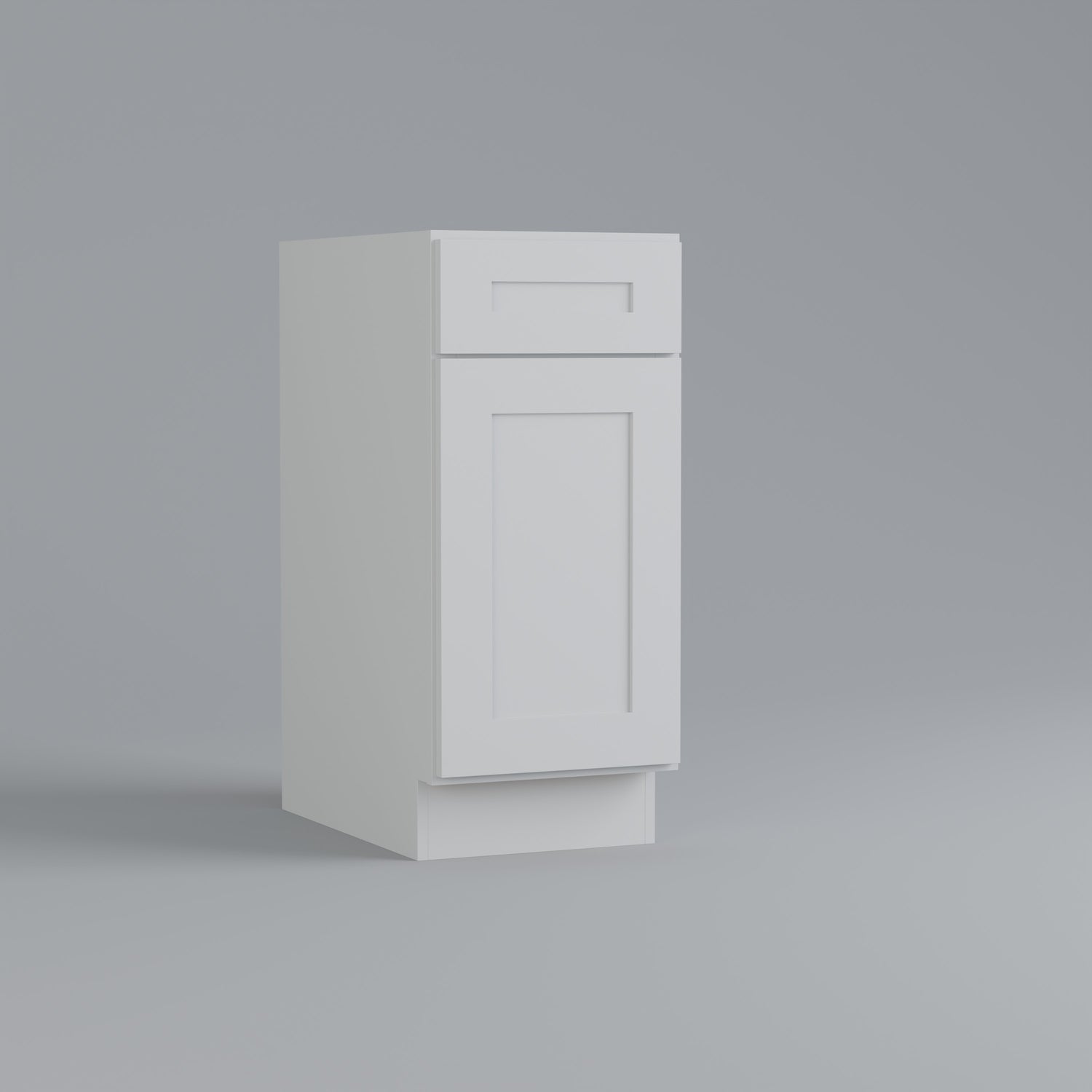 shaker base cabinet 15 white