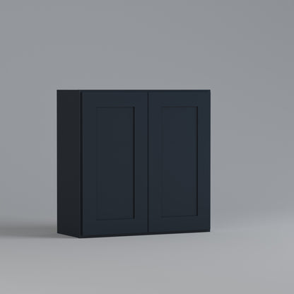 shaker wall cabinet 3030 blue