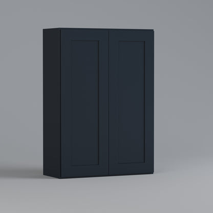 shaker wall cabinet 3042 blue