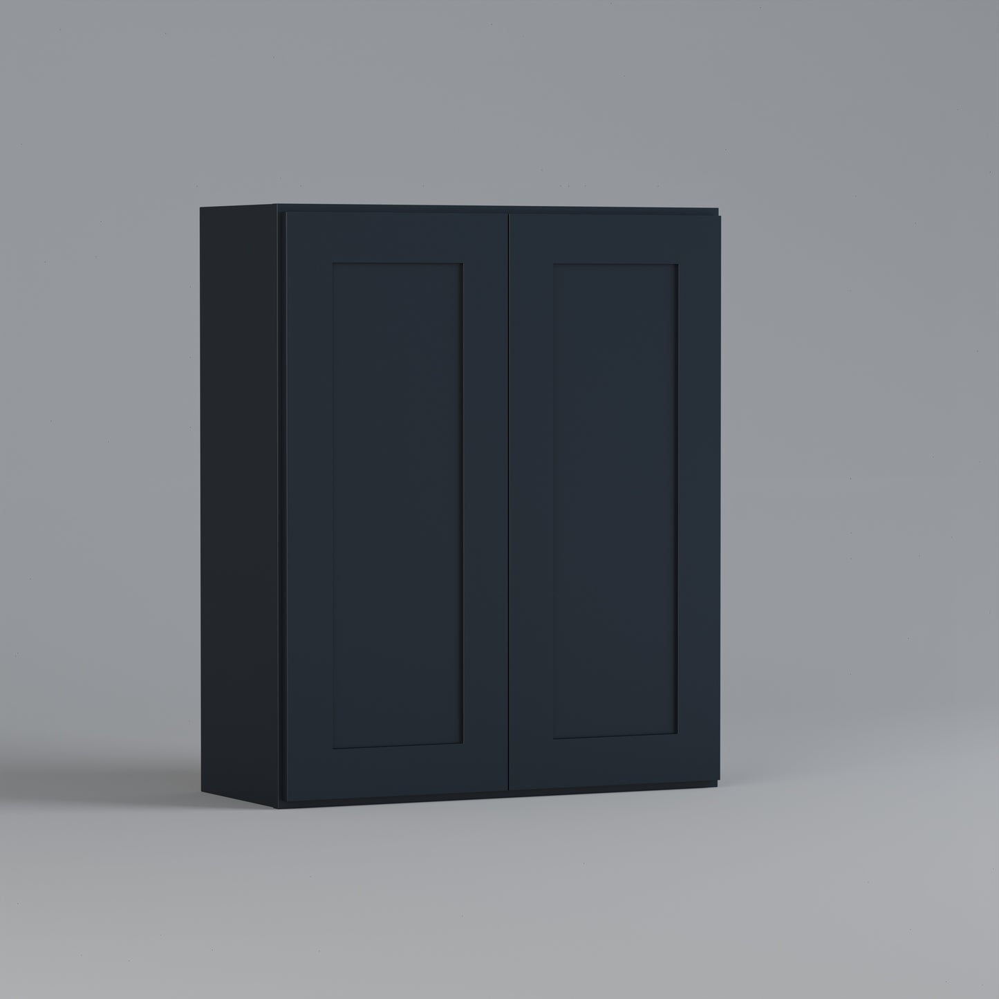 shaker wall cabinet blue 3036