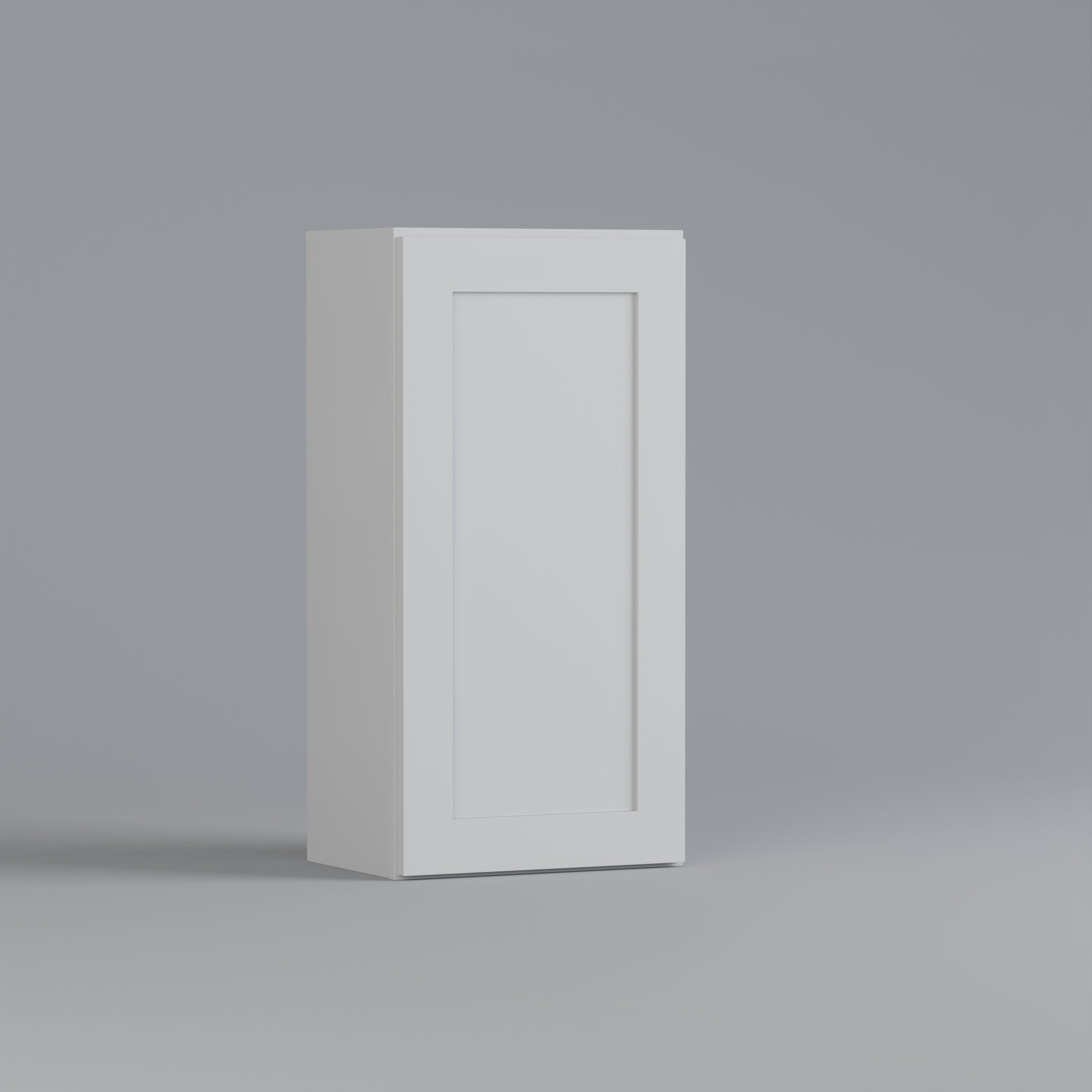 shaker wall cabinet white 1836