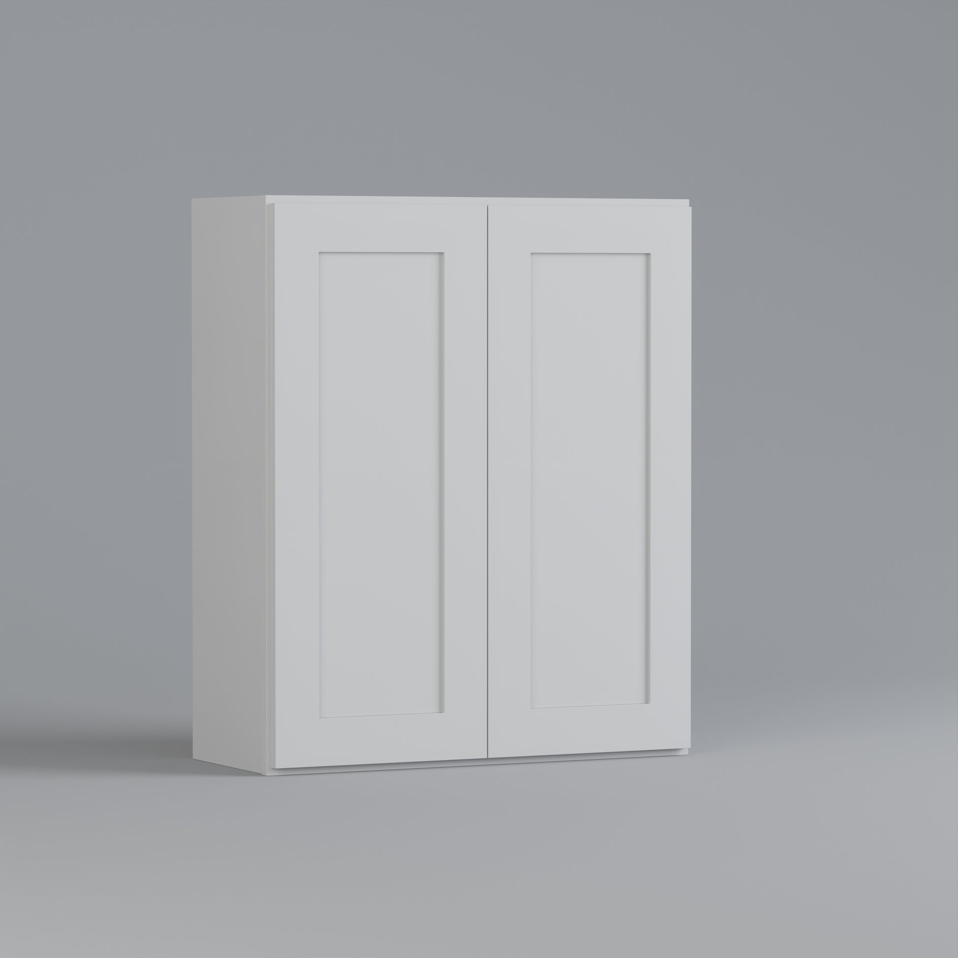 shaker wall cabinet white 3036