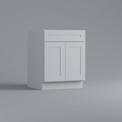 sink base shaker cabinet 24 white