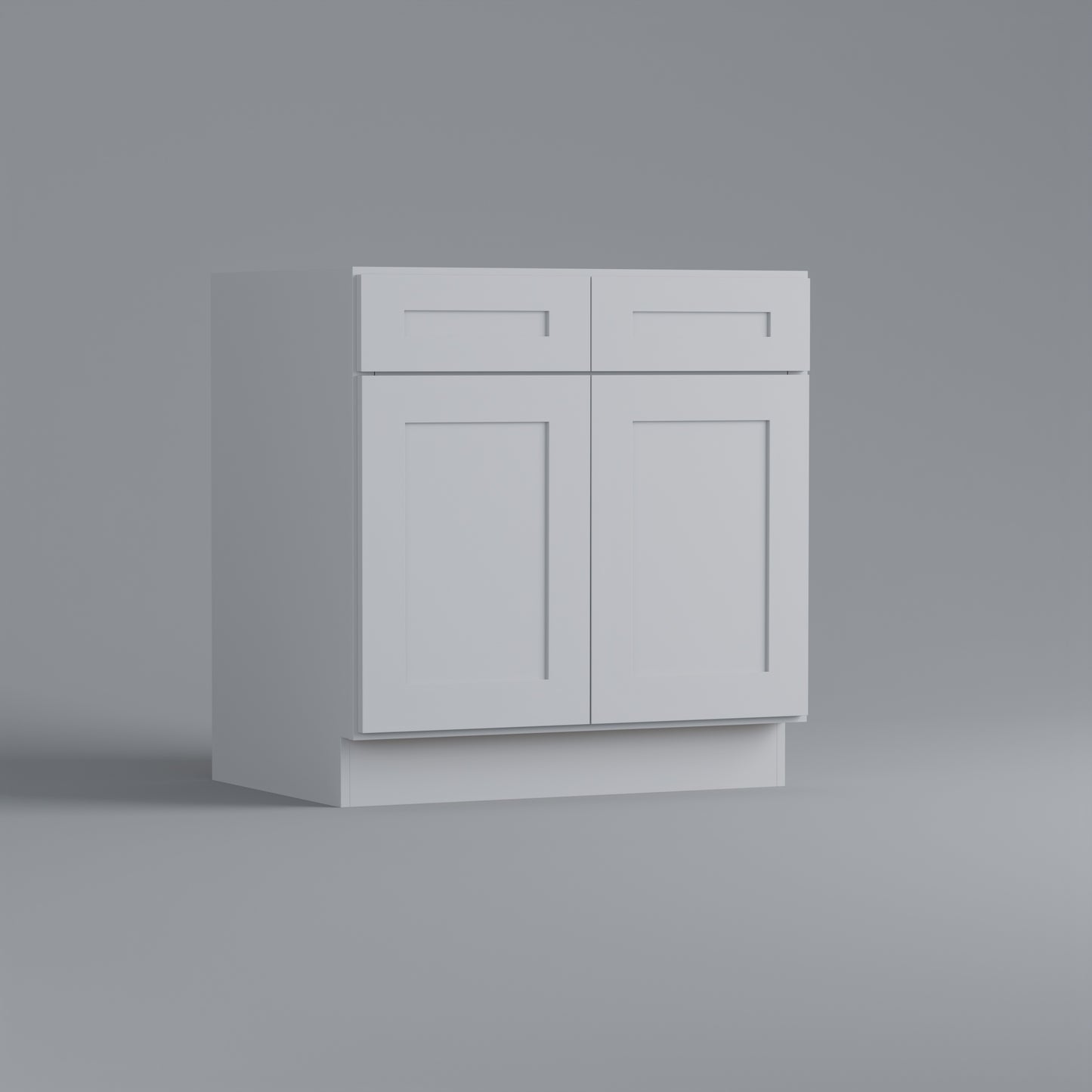 sink base shaker cabinet 30 white