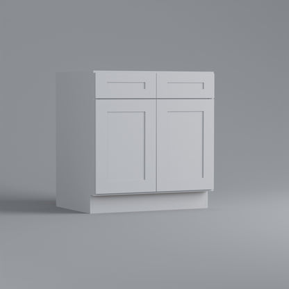 sink base shaker cabinet 30 white