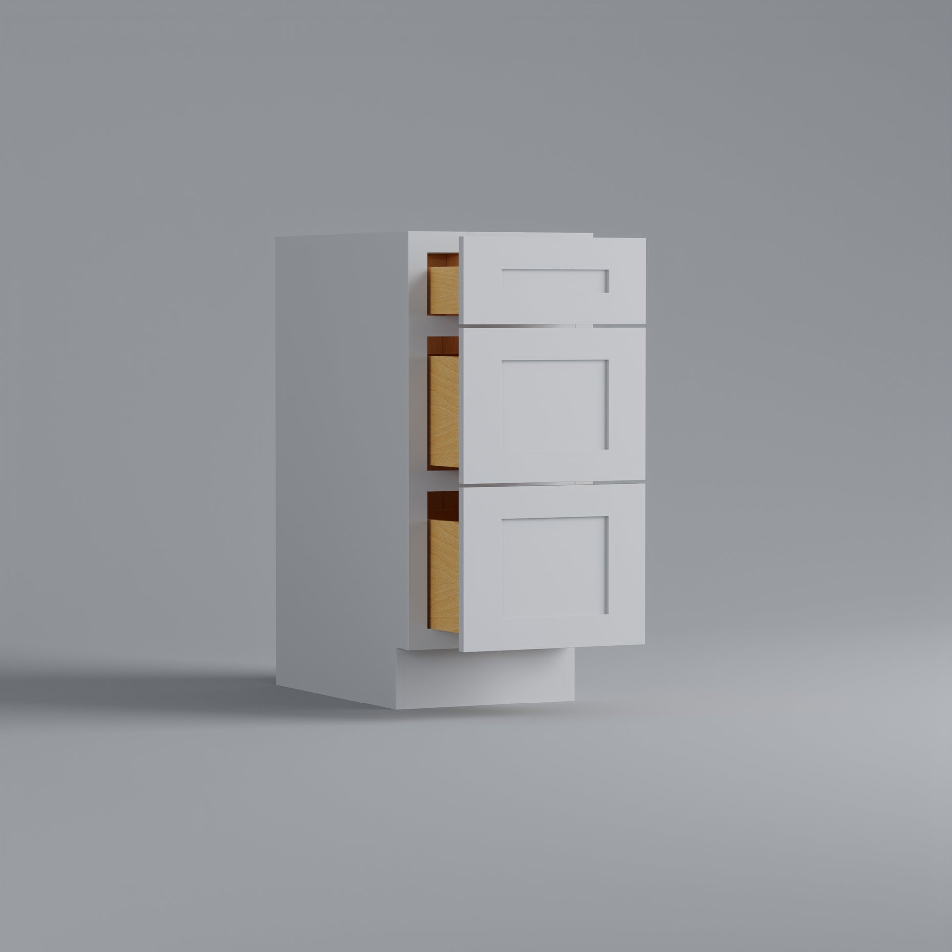 spice rack pull drawer shaker wall cabinet white open